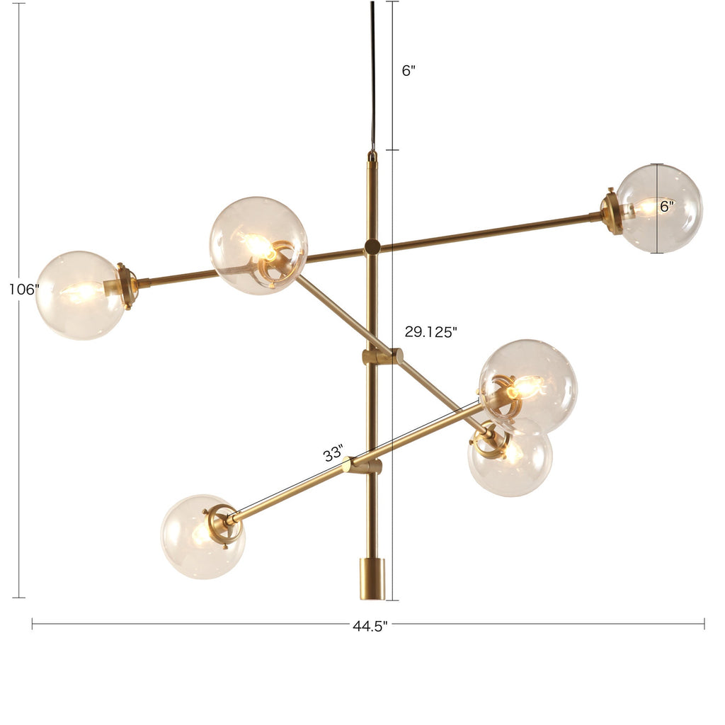 Cyrus Globe Chandelier