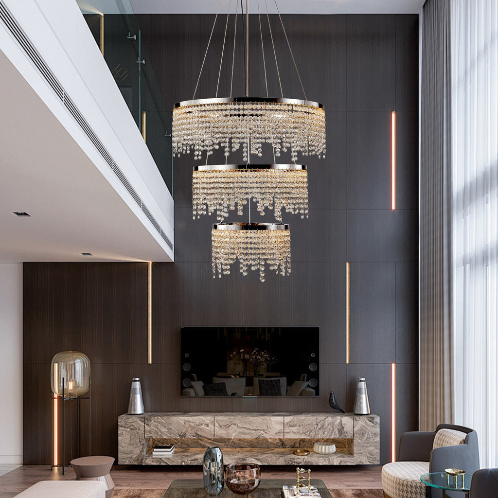 Diamond Rain Chandelier