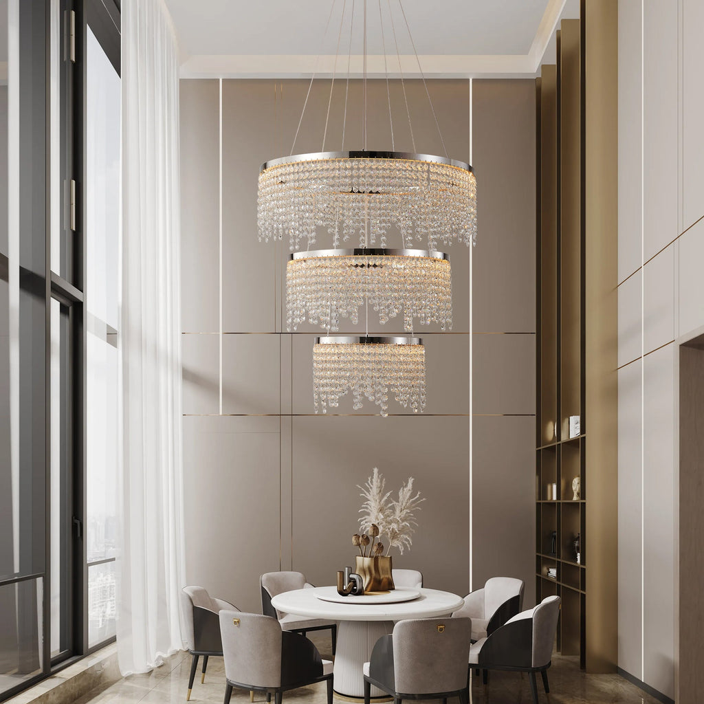 Diamond Rain Chandelier