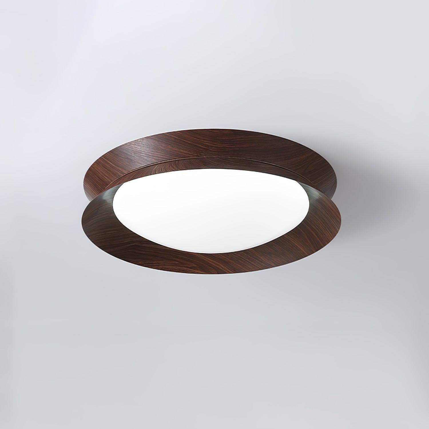 Double Half Round Ceiling Light