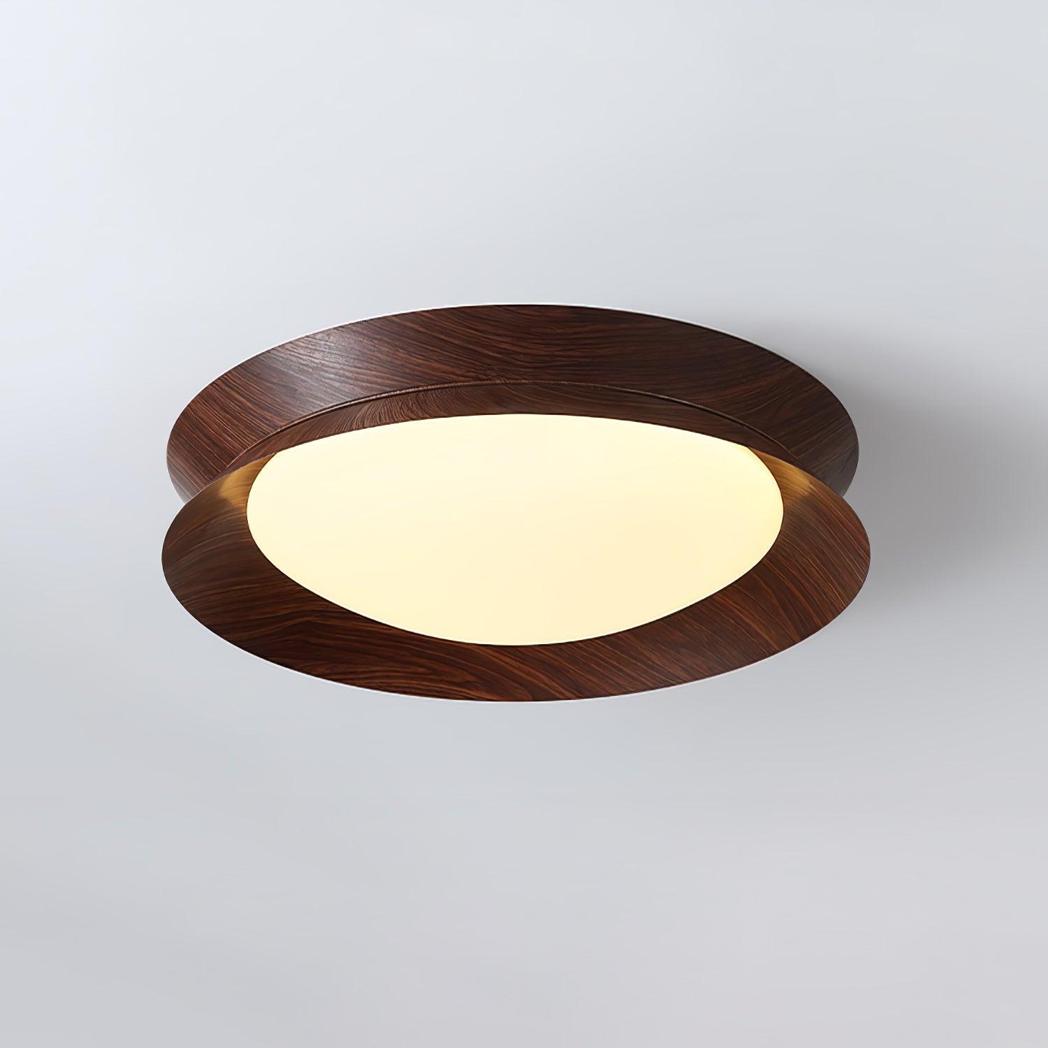 Double Half Round Ceiling Light