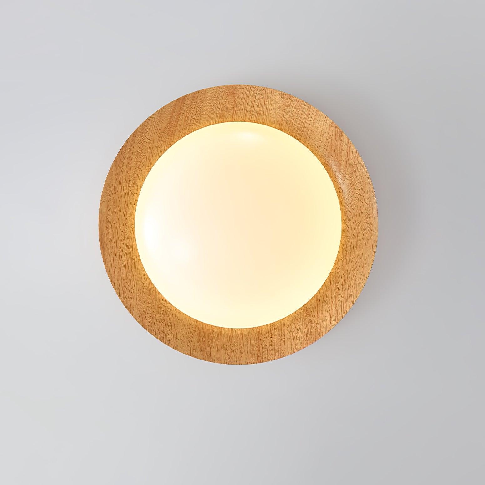 Double Half Round Ceiling Light
