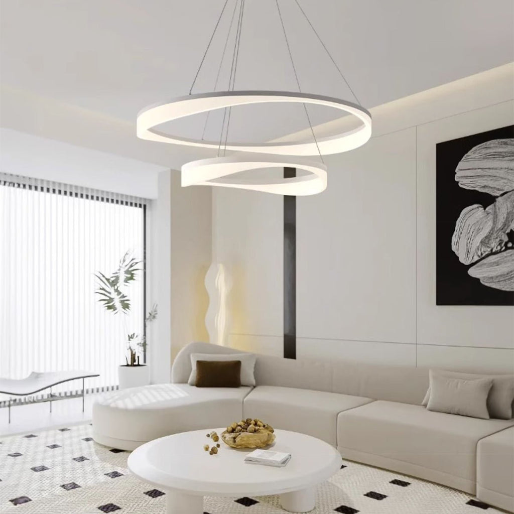Double Ring Chandelier