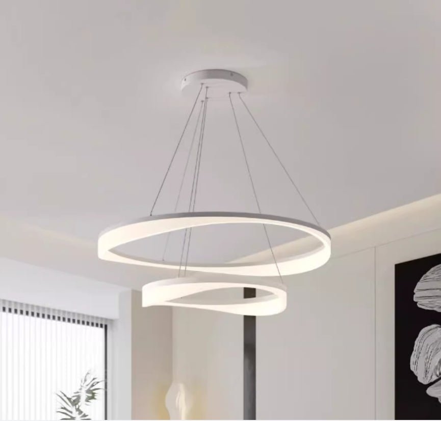 Double Ring Chandelier