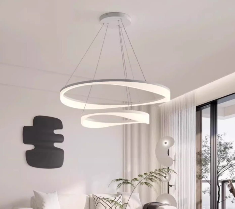 Double Ring Chandelier