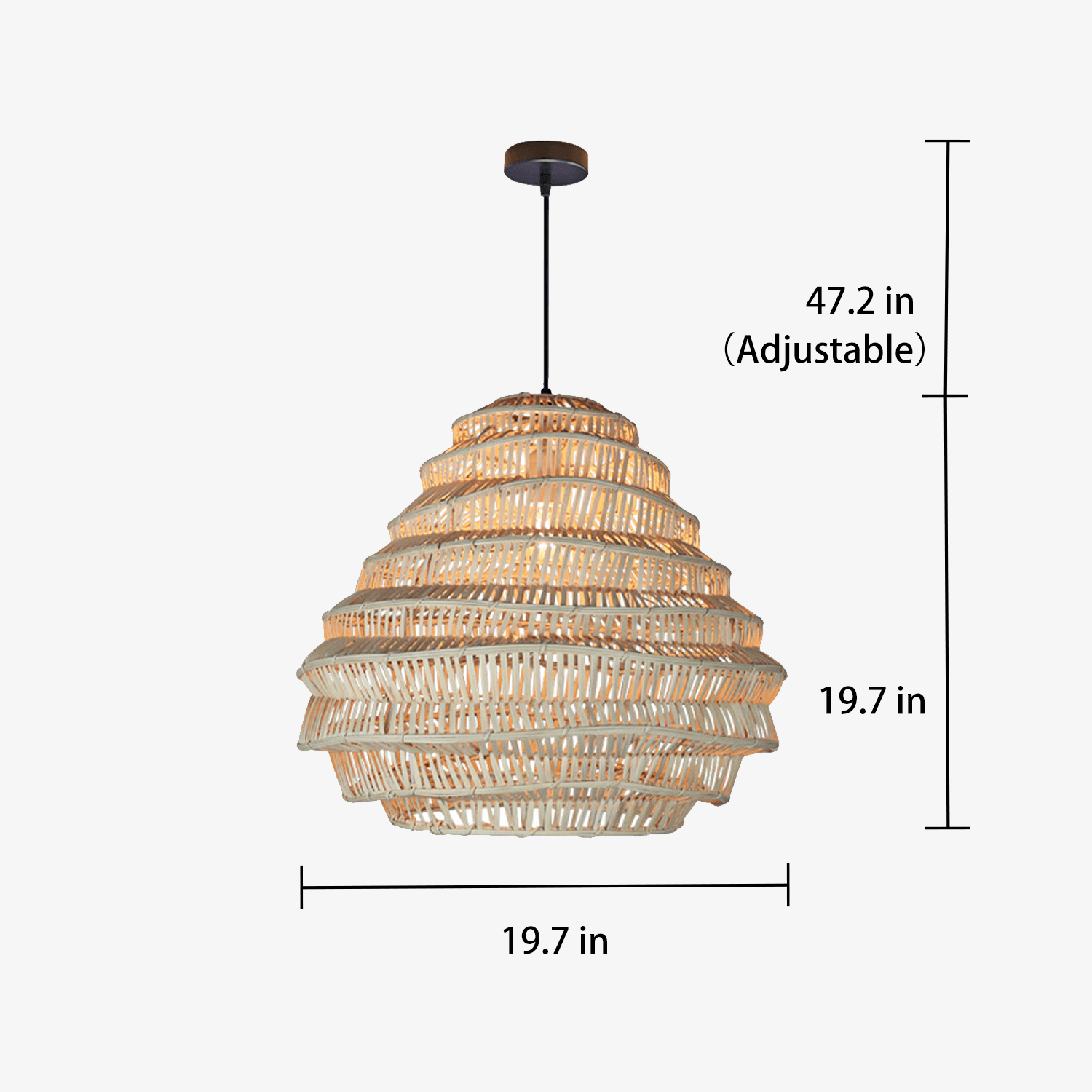 Dreamlight Rattan Woven Pendant Light - ZozHome