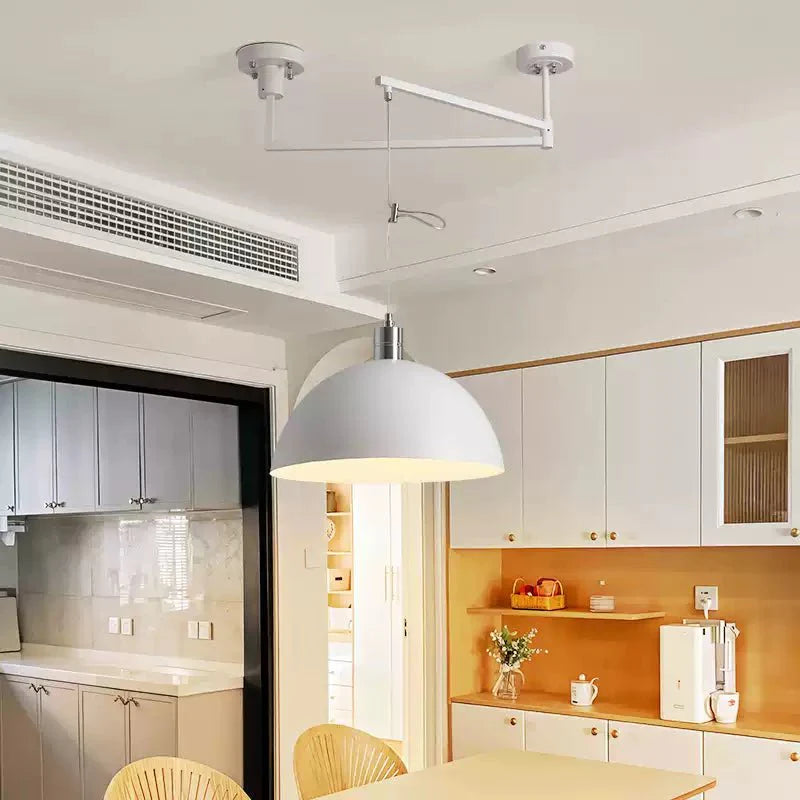 Drifting Cloud Swing Arm Pendant Light