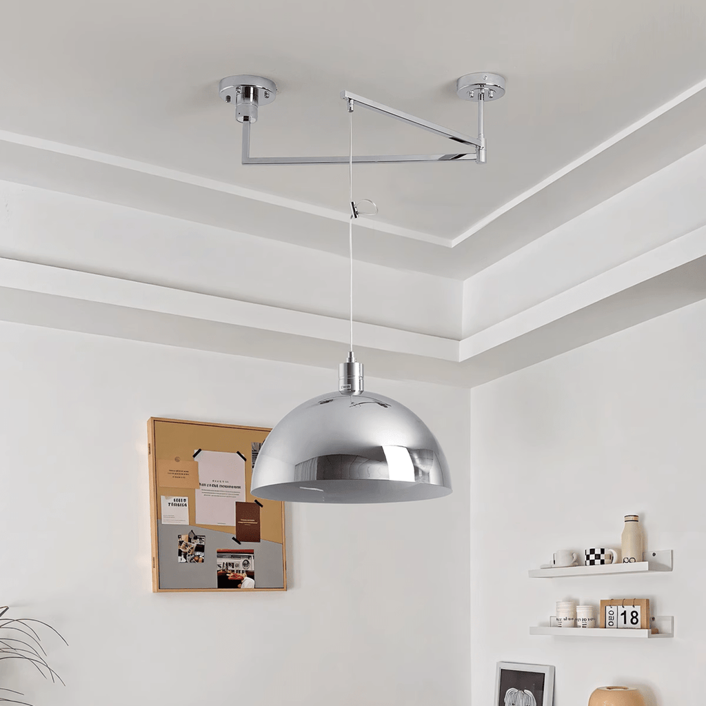 Drifting Cloud Swing Arm Pendant Light