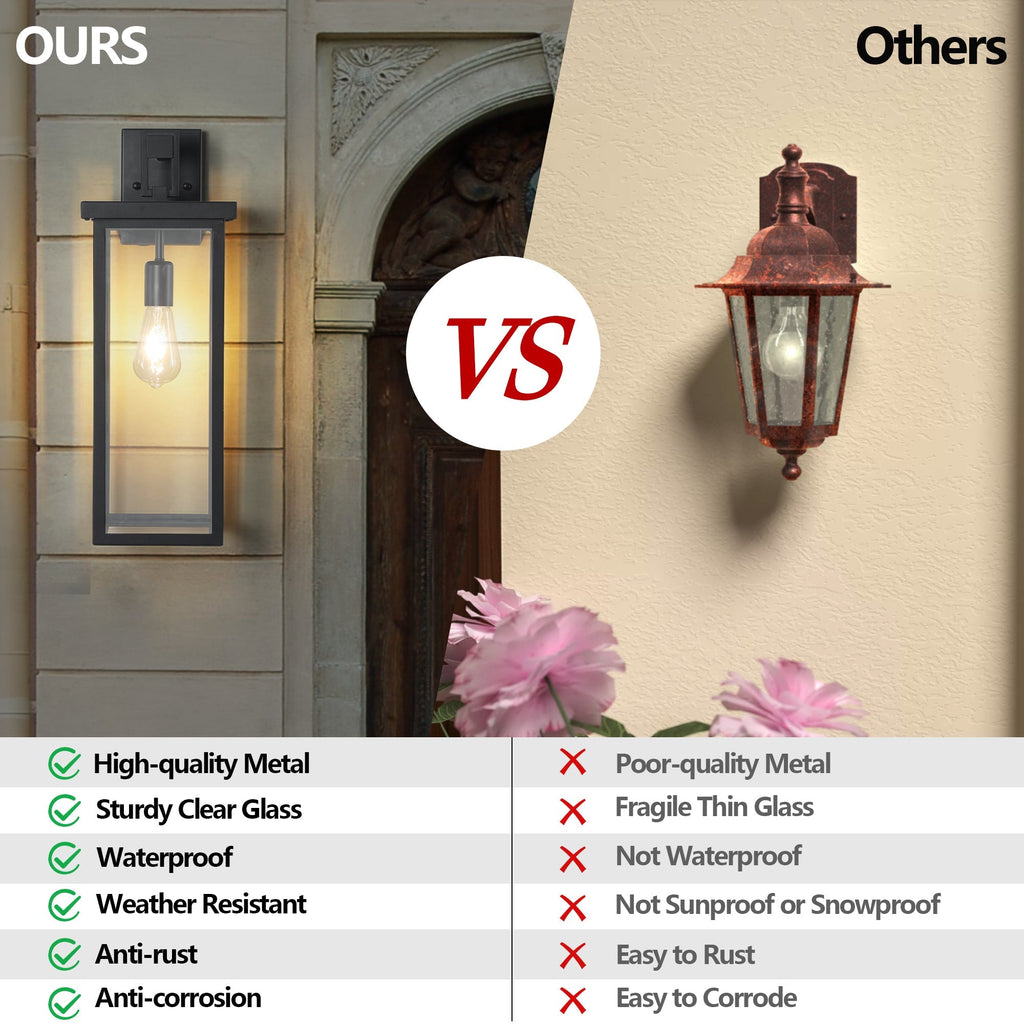 Eclipse Modern Outdoor Wall Lamps