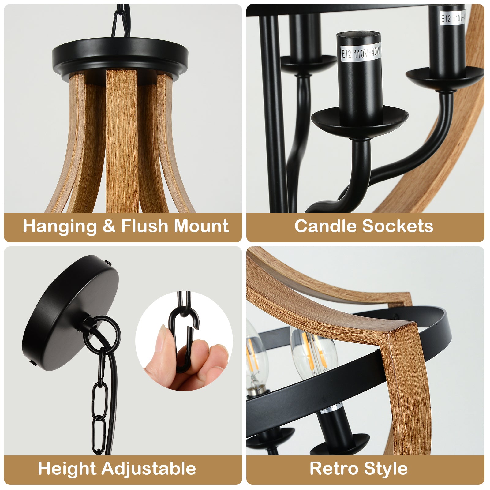 Eldridge Farmhouse Chandelier