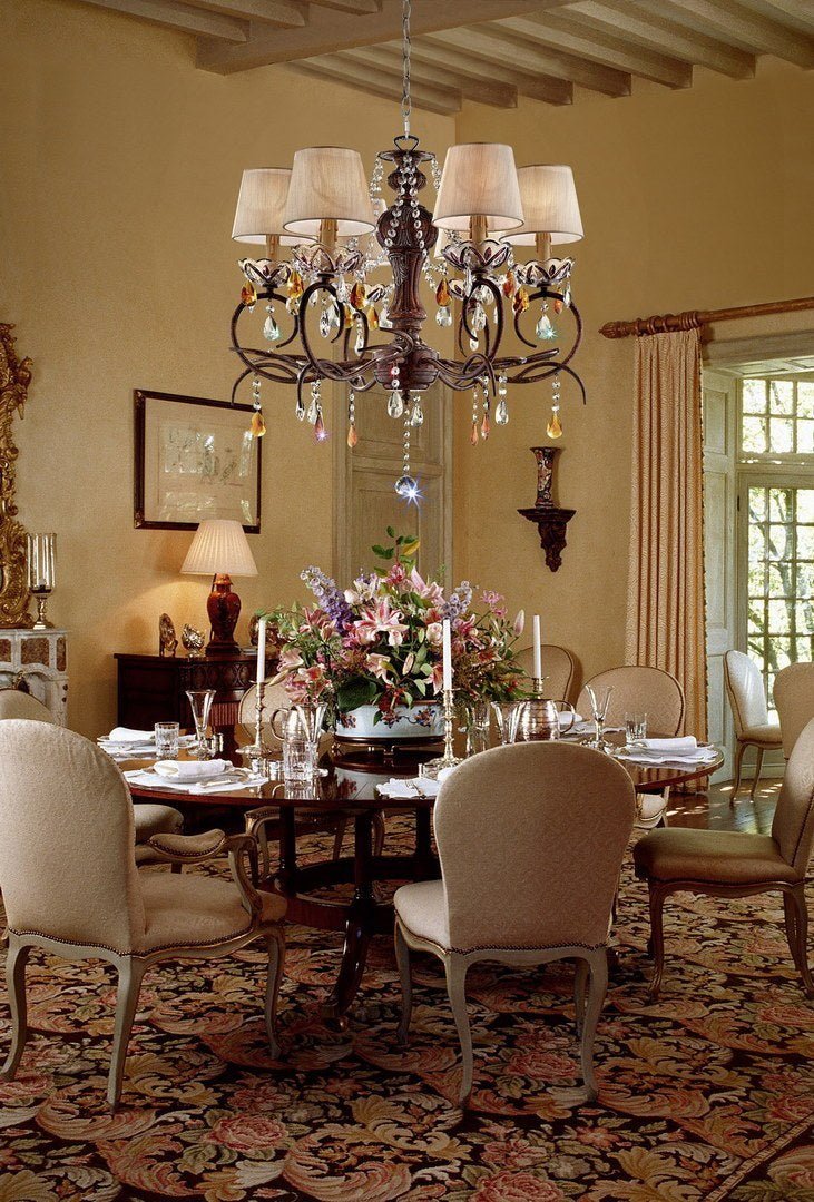 Elegant Magnolia Chandelier