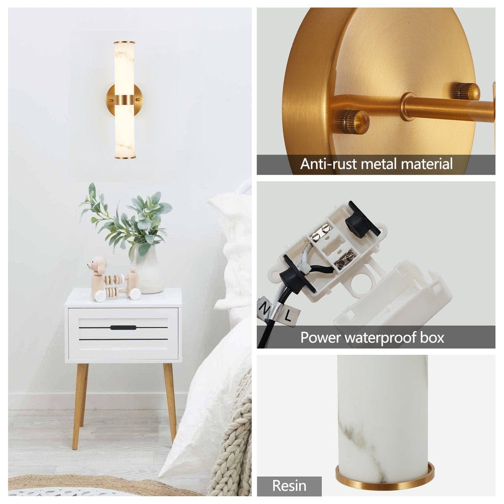Elegant Resin Wall Sconces