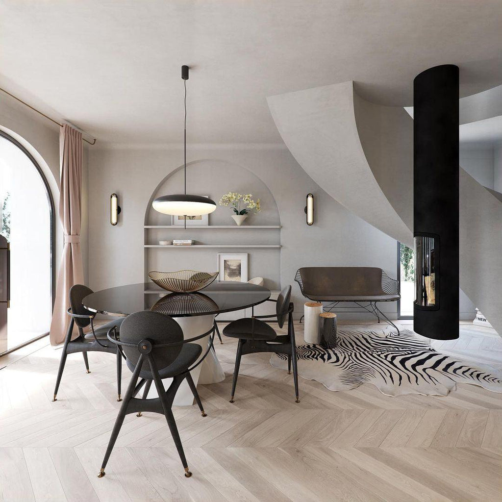 Elliptical Prism Pendant Light