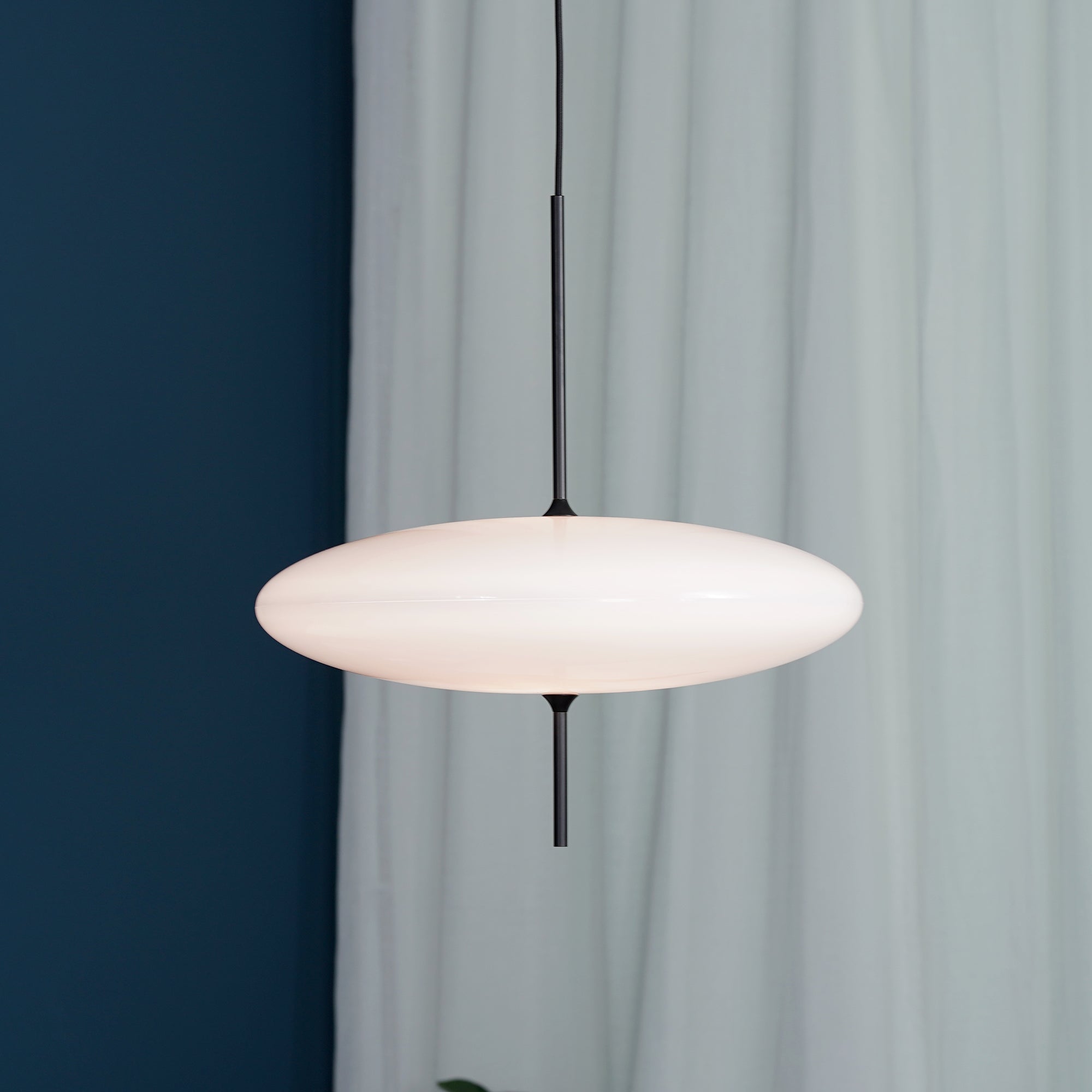 Elliptical Prism Pendant Light