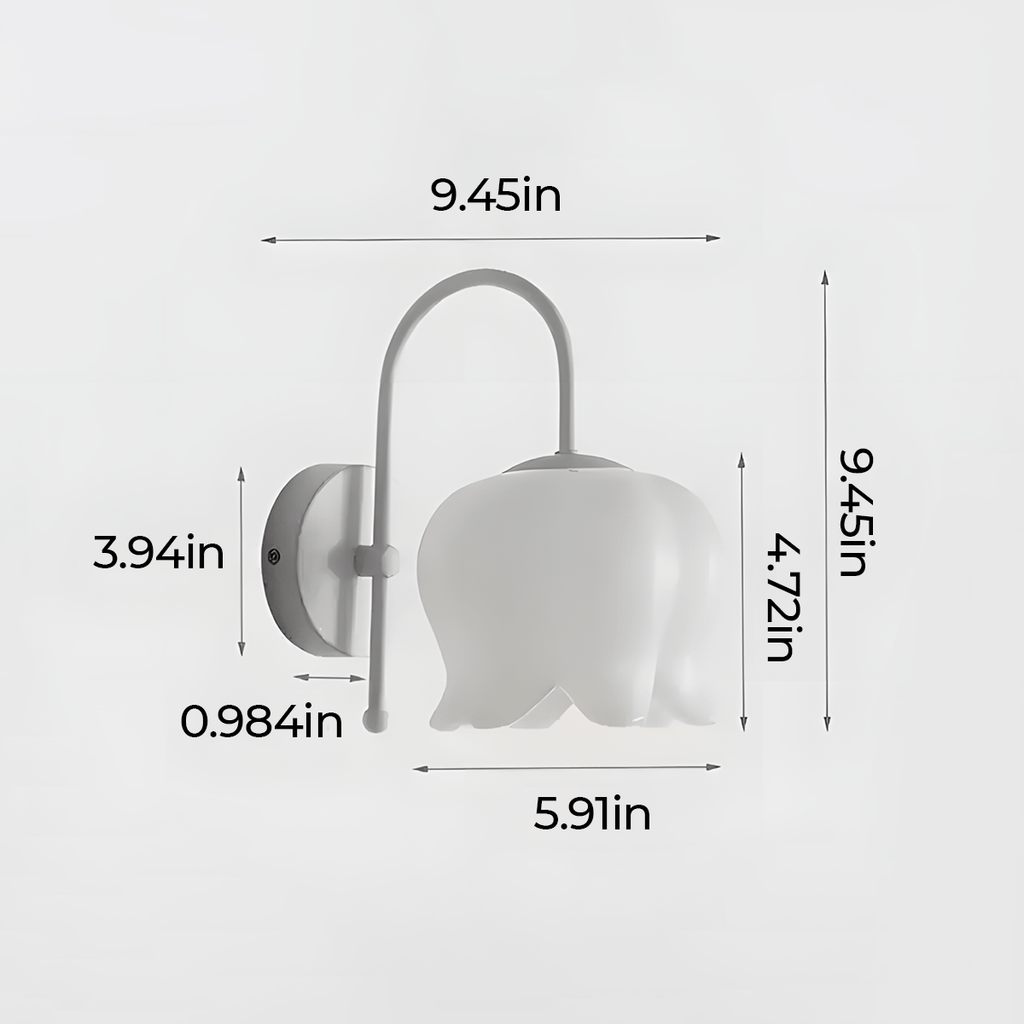 Elowen Cotton Wall Sconce