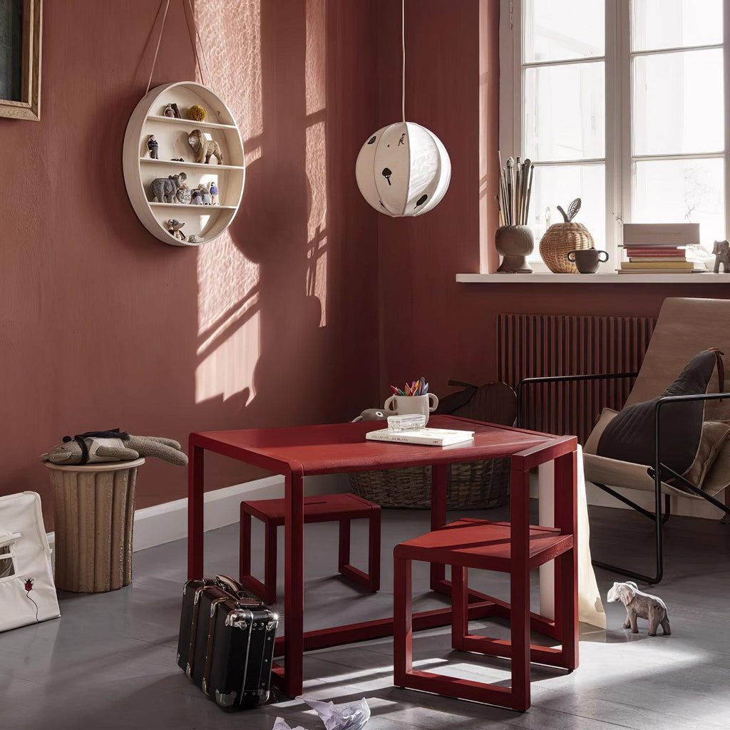 Embroidered Pendant Light