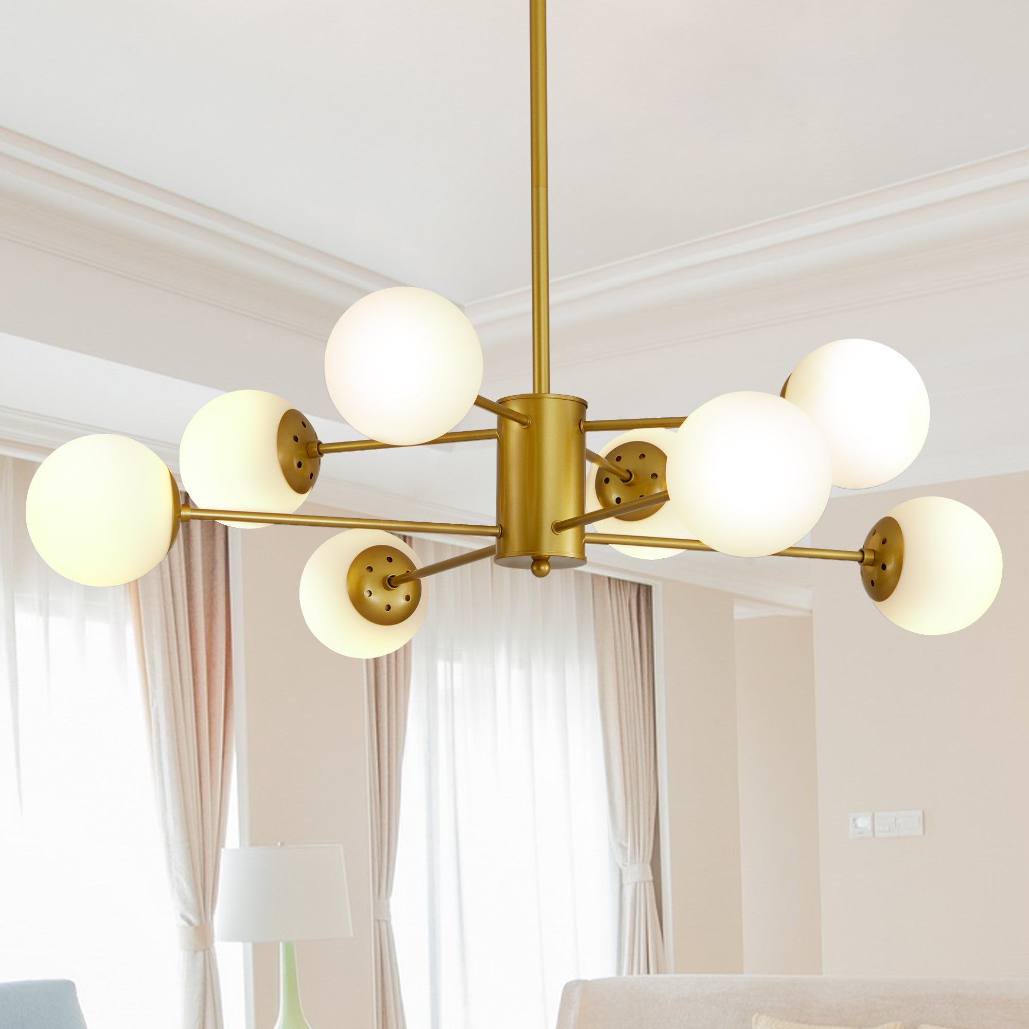 Emory Gold Chandelier