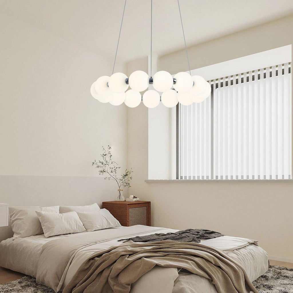 Evan LED Cylinder Chandelier