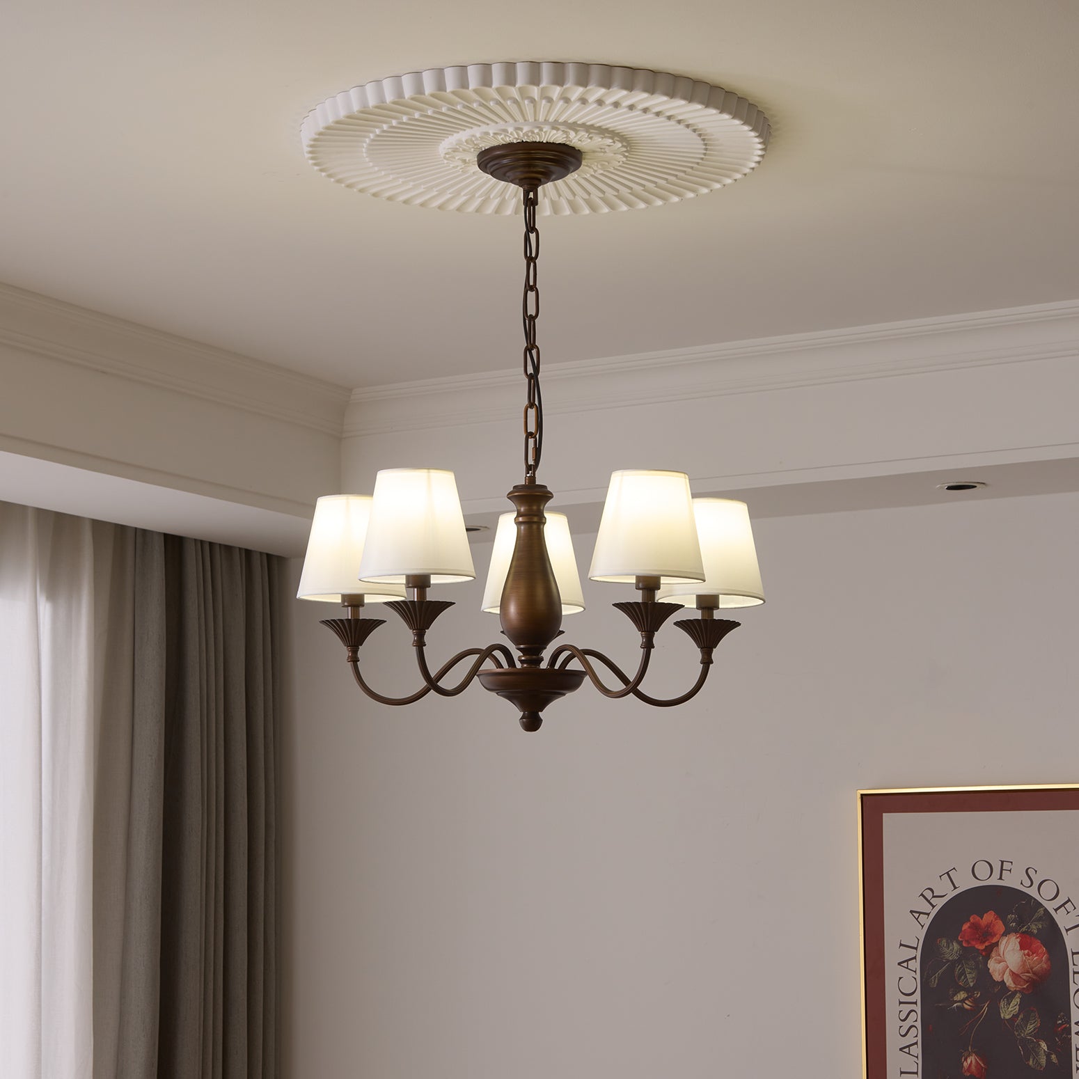 Evelyn Vintage Chandelier
