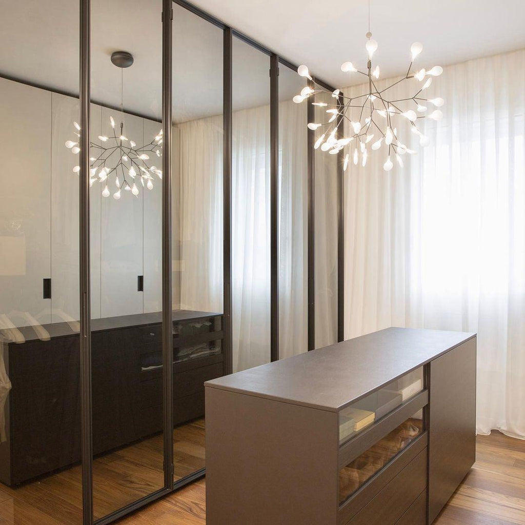 Falling Cherry Blossoms Chandelier