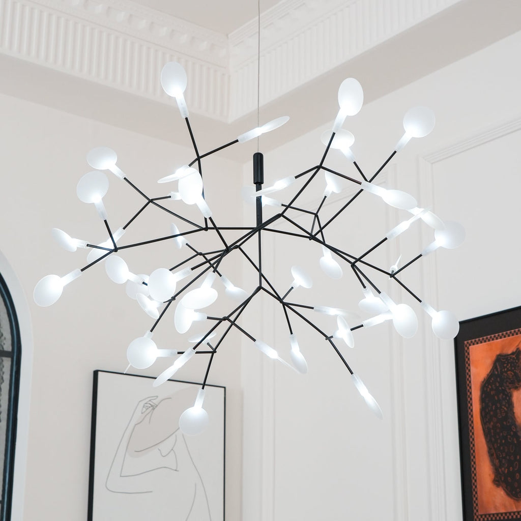 Falling Cherry Blossoms Chandelier