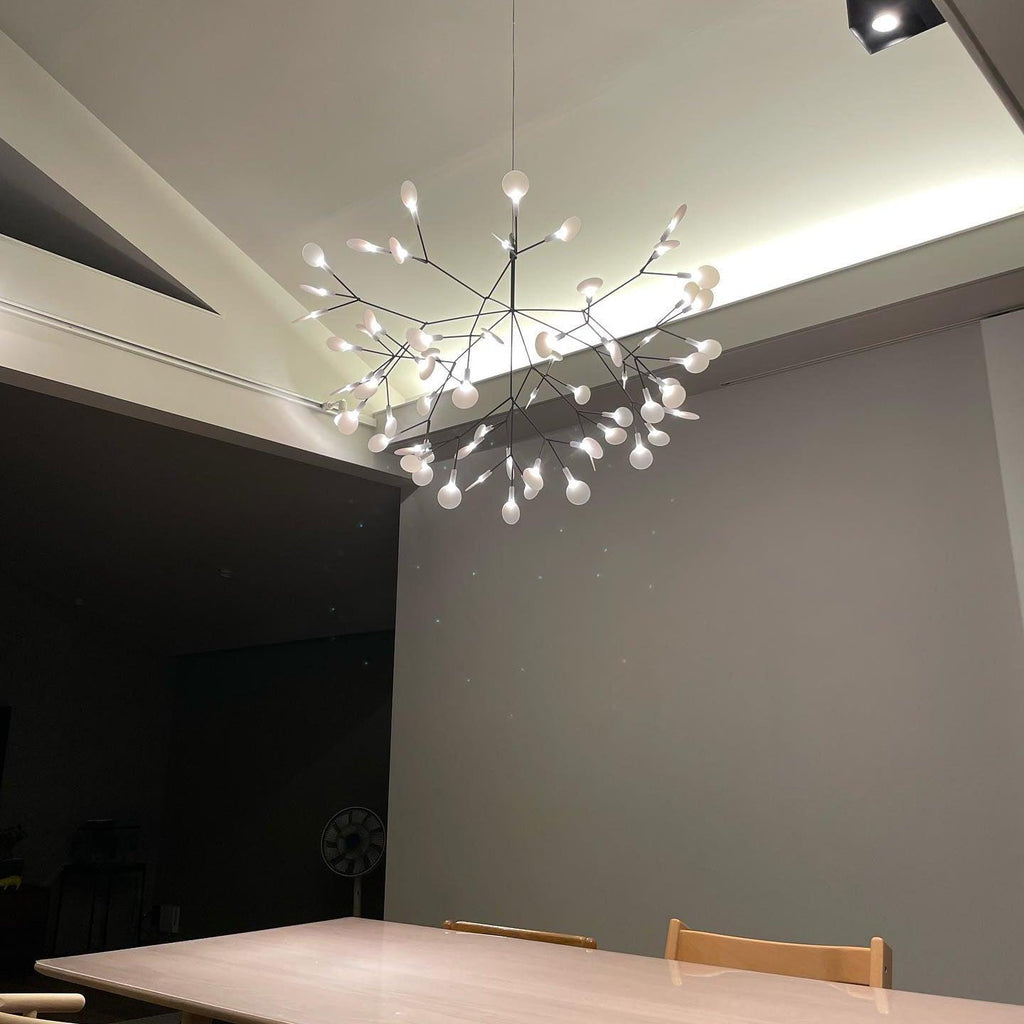 Falling Cherry Blossoms Chandelier