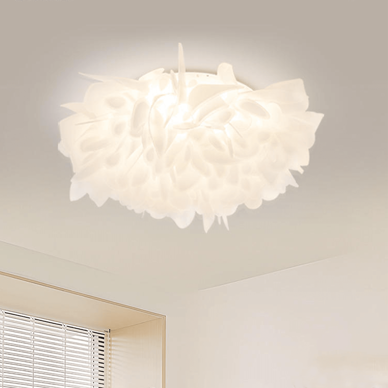 Feather Ceiling Light