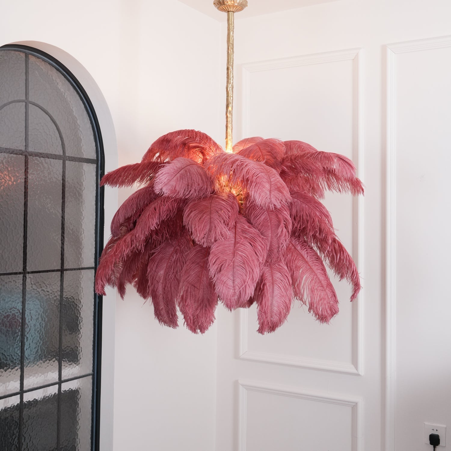 Feather Chandelier