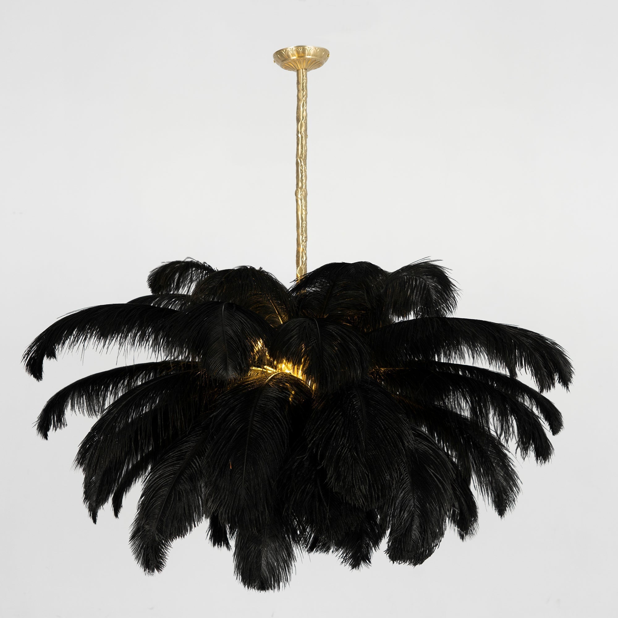 Feather Chandelier