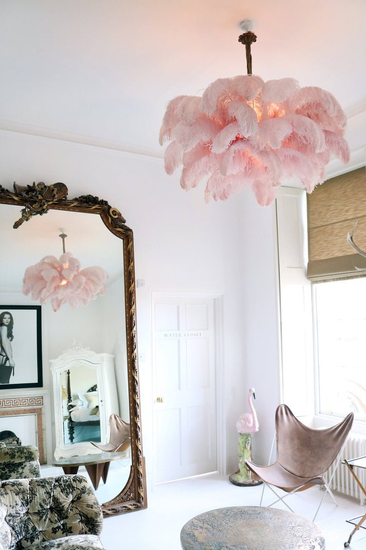 Feather Chandelier