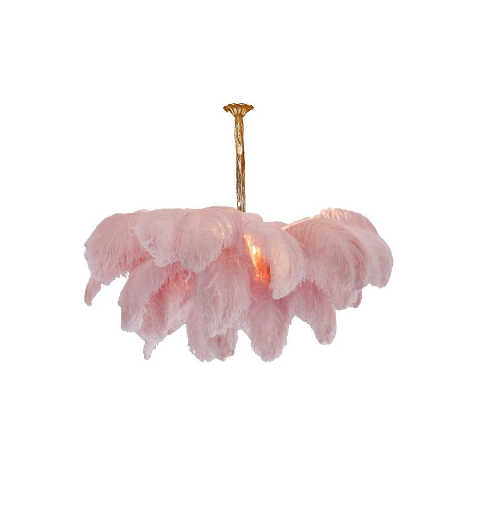 Feather Chandelier