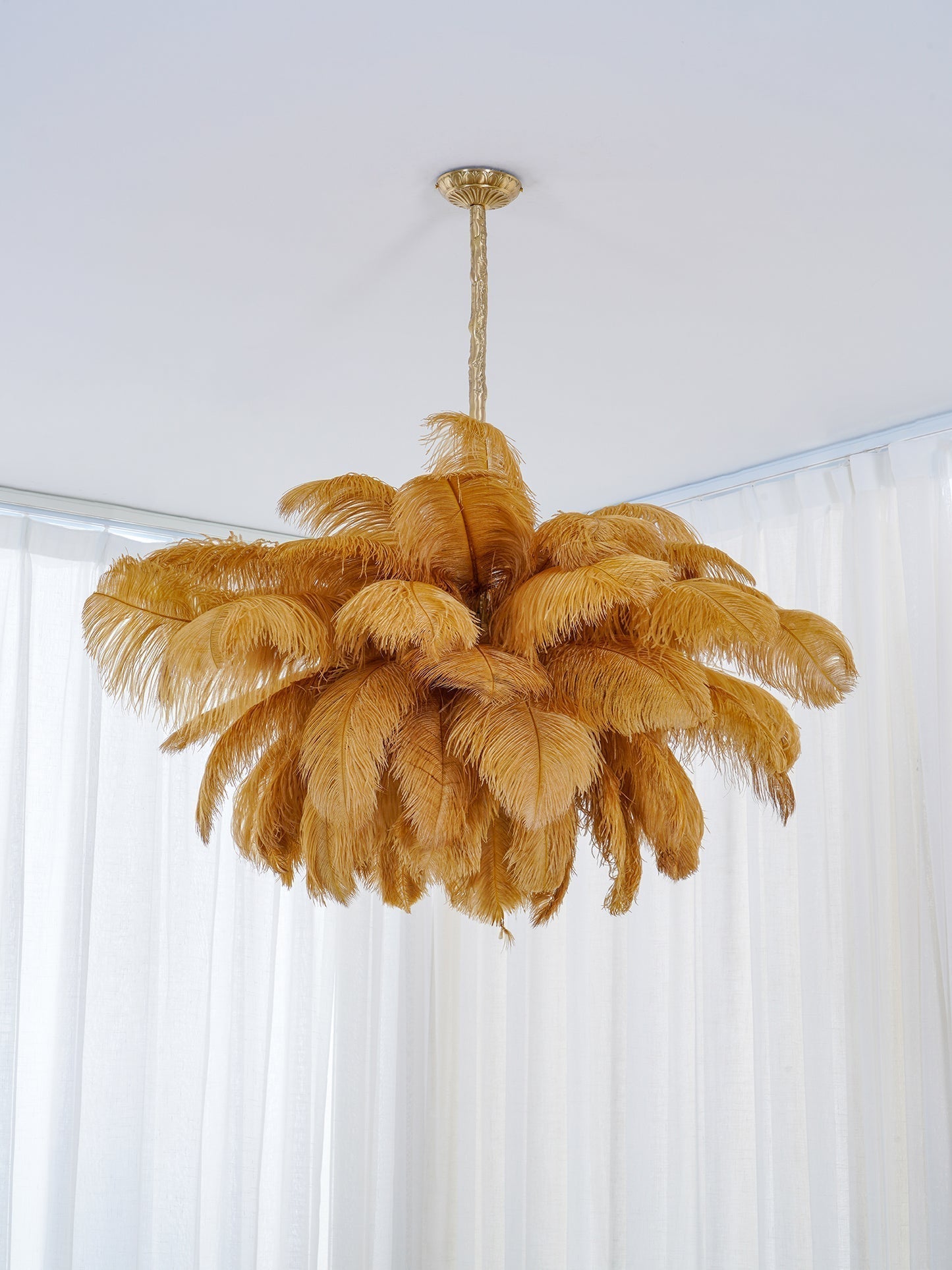 Feather Chandelier