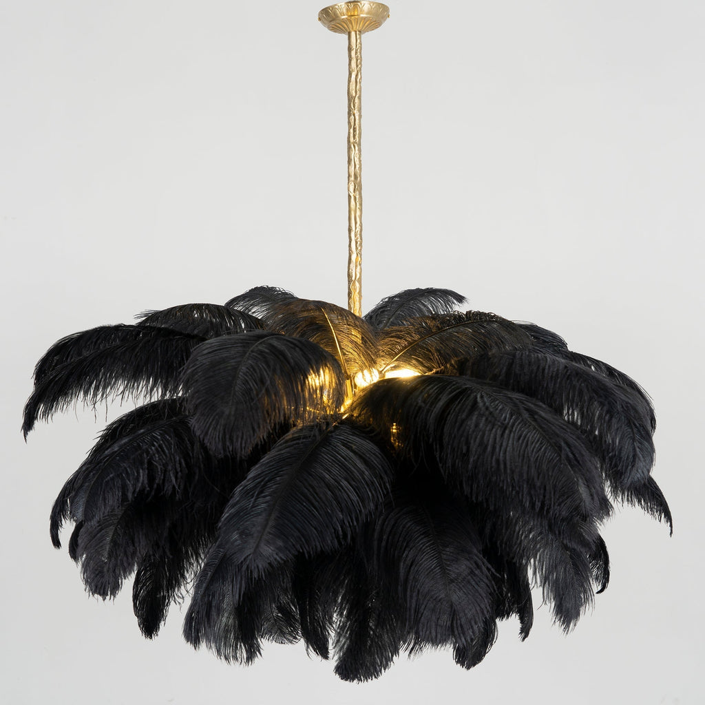 Feather Chandelier