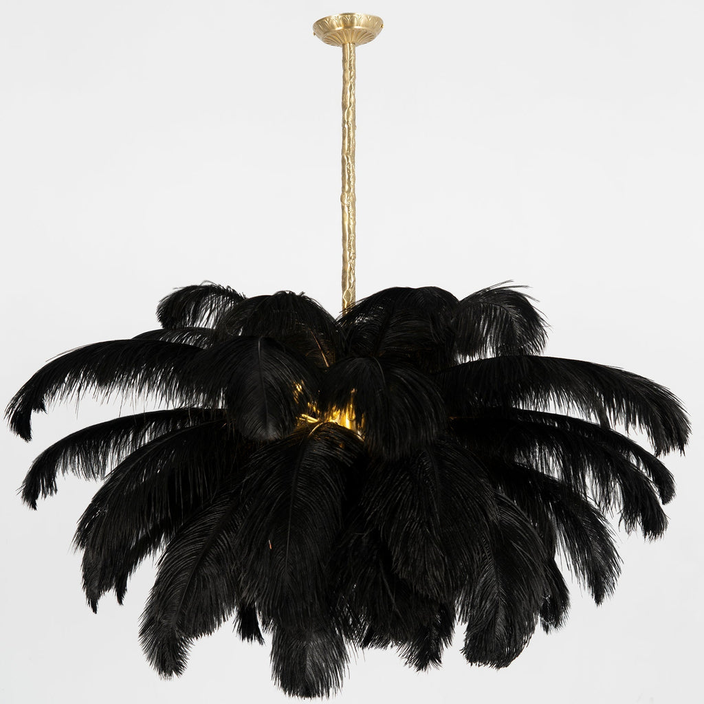 Feather Chandelier