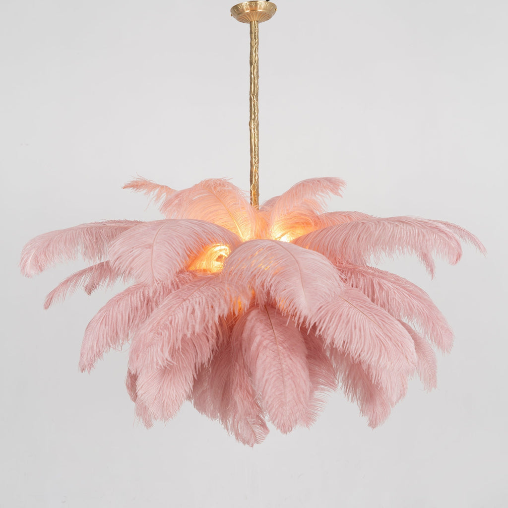 Feather Chandelier