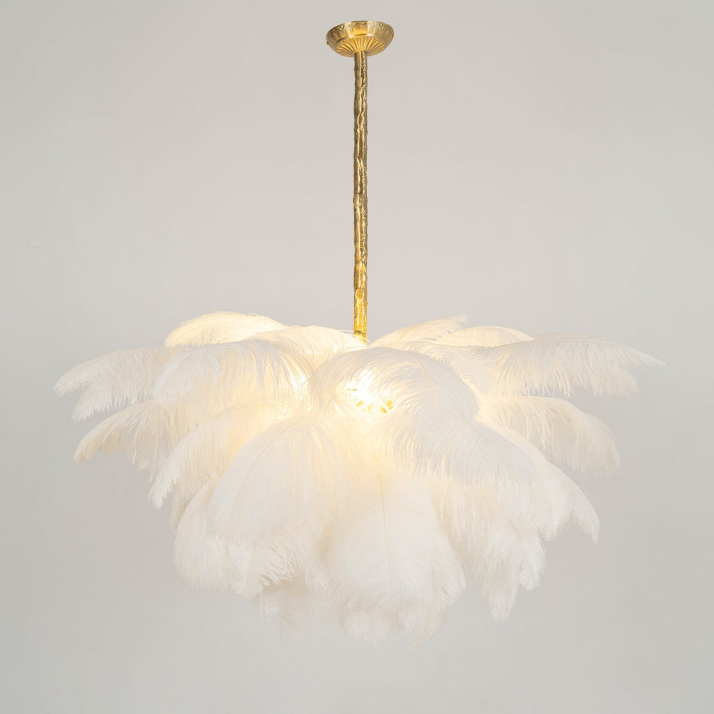 Feather Chandelier