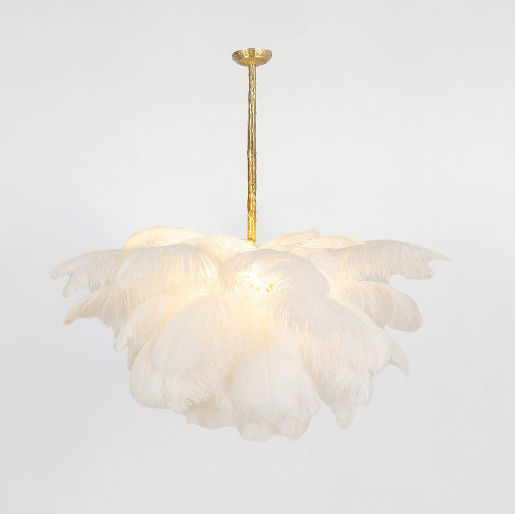 Feather Chandelier