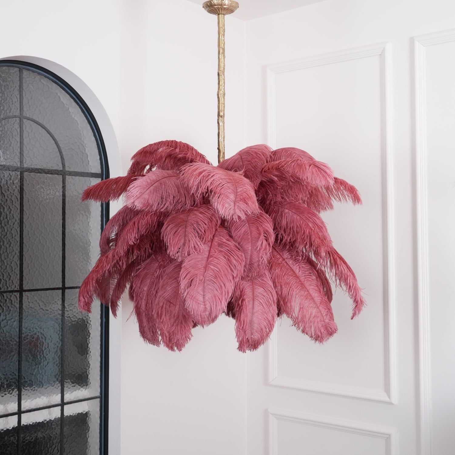Feather Chandelier