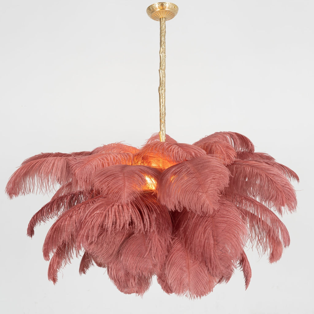 Feather Chandelier