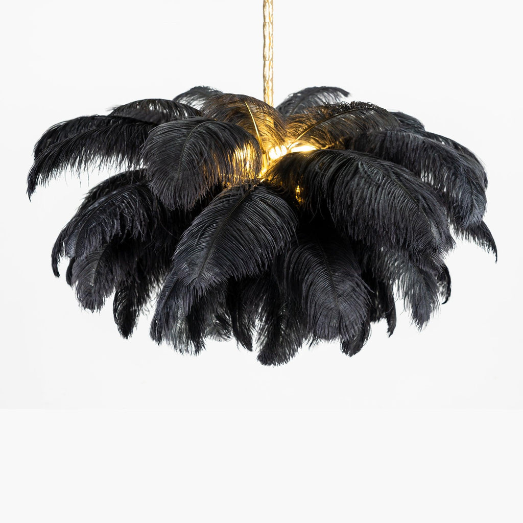 Feather Chandelier