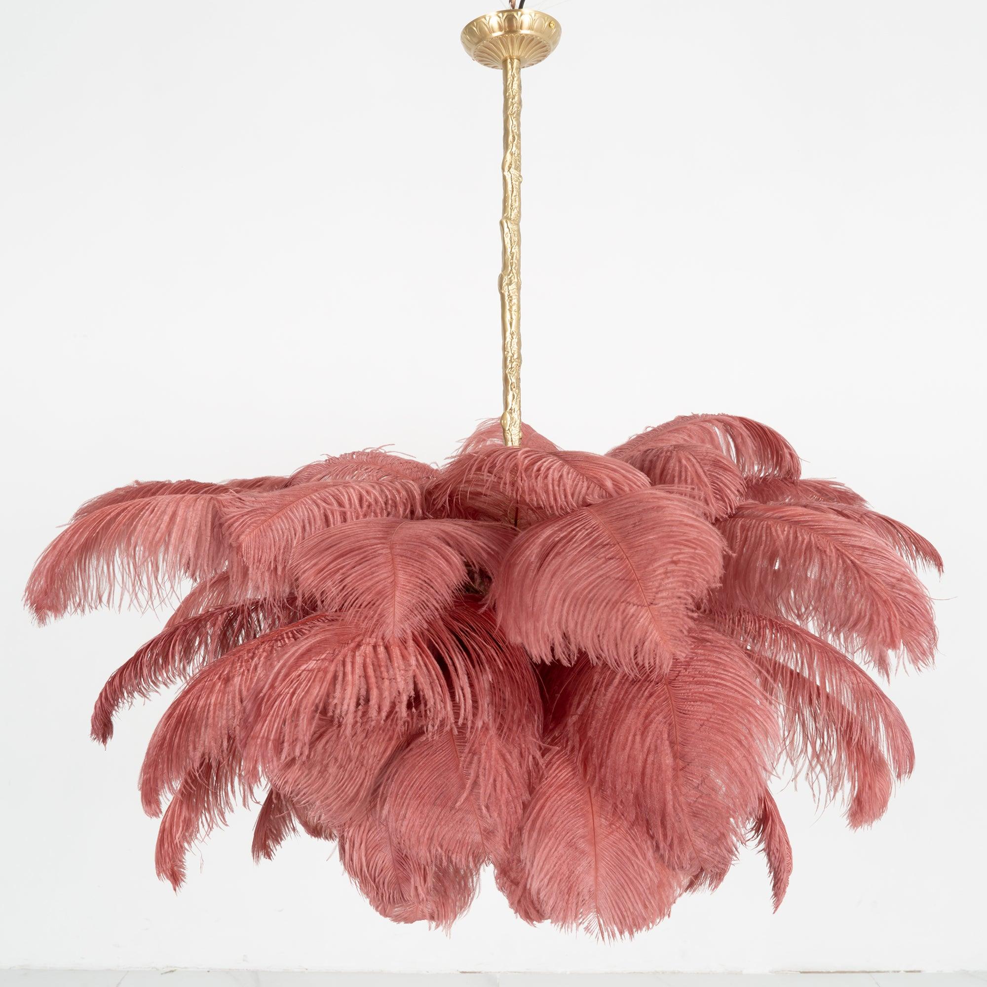 Feather Chandelier