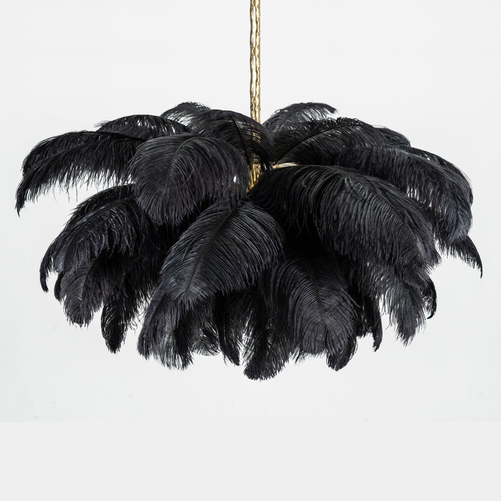 Feather Chandelier