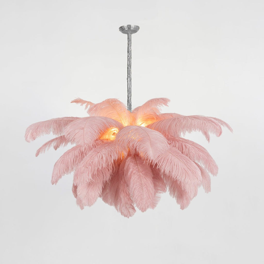 Feather Chandelier