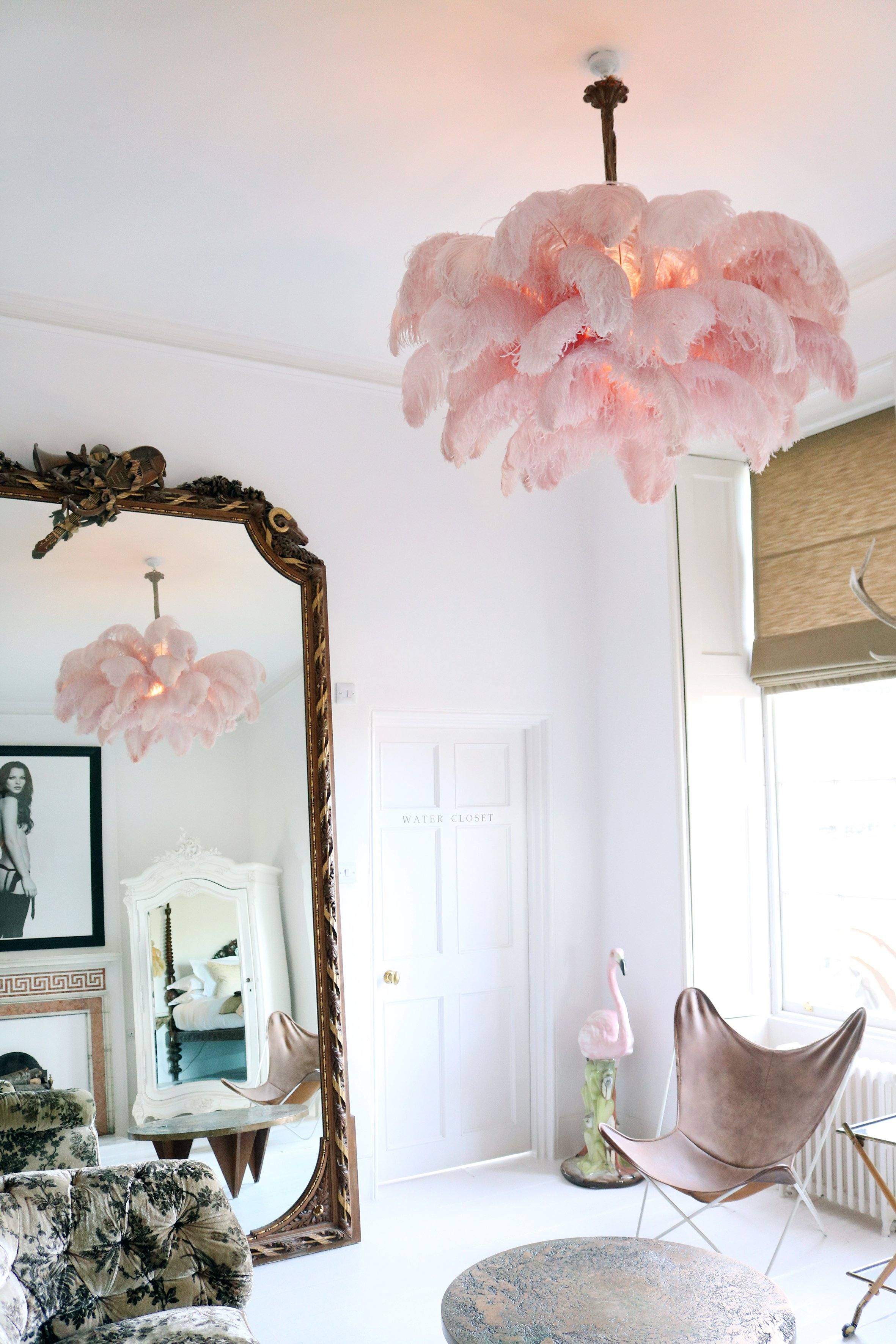 Feather Chandelier