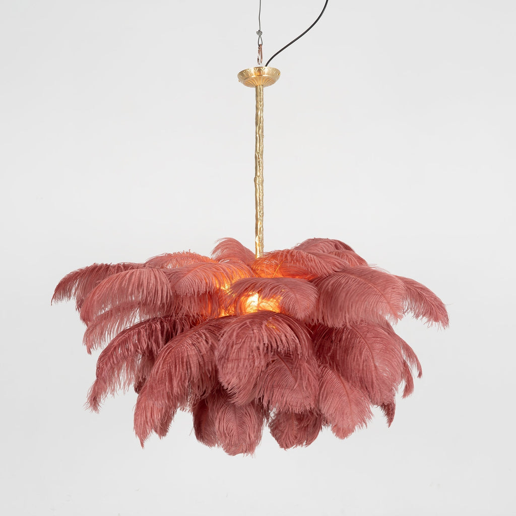 Feather Chandelier