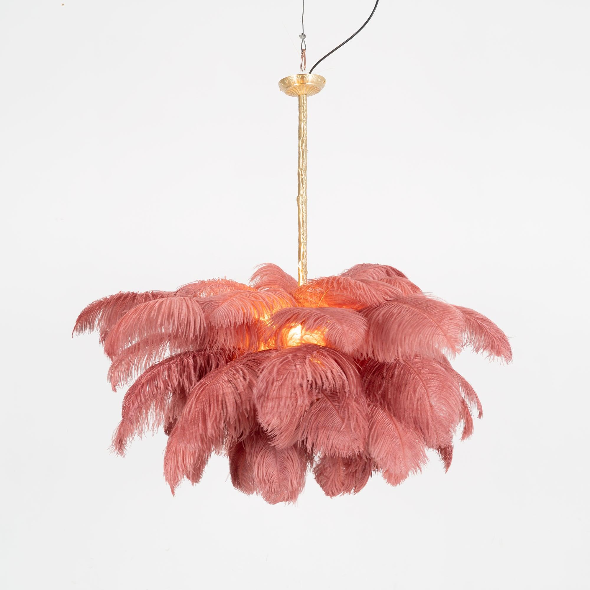 Feather Chandelier