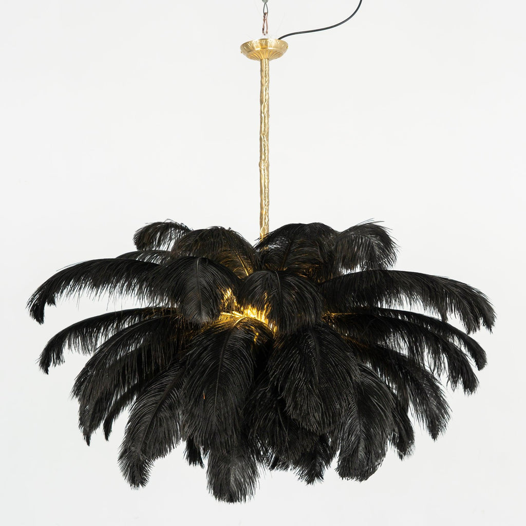 Feather Chandelier
