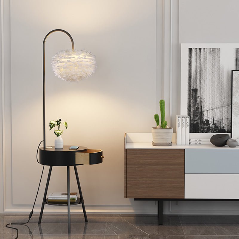 Feather  Floor Lamp