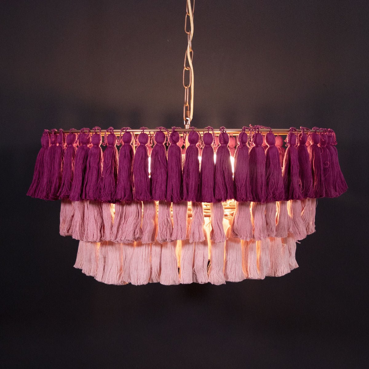Fela Tassel Chandelier - ZozHome