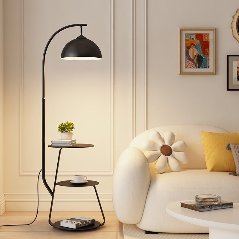 Floor Lamp With A Display Base - ZozHome